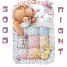 good night sparkling blankets pillow bear good night sparkling blankets pillow bear