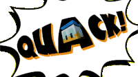 Quack Duck Sticker - Quack Duck Minecraft Stickers