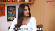 There Are No Rules Anisha Jain GIF - There Are No Rules Anisha Jain Pinkvilla GIFs