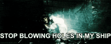 Blowing Holes