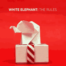 the rules present christmas white elephant