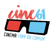 Cine61 Cinema Fora Do Comum Sticker - Cine61 Cinema Fora Do Comum 3d Glasses Stickers