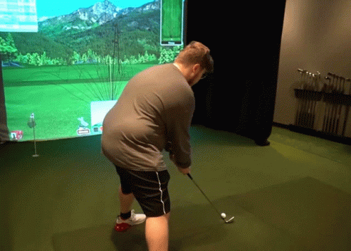 Swing Golf GIF - Swing Golf Simulator - Discover & Share GIFs