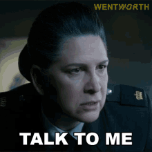 talk to me joan ferguson wentworth say something share your thoughts
