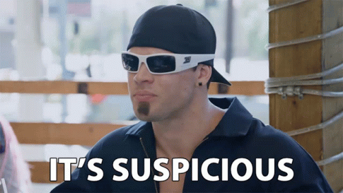 Its Suspicious Fishy GIF - Its Suspicious Fishy Somethings Not Right -  Descubre &amp; Comparte GIFs