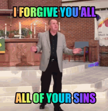 forgive you all your sins pastor sins forgiven wave
