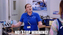 Superstore Dina Fox GIF - Superstore Dina Fox No Stop Whining GIFs