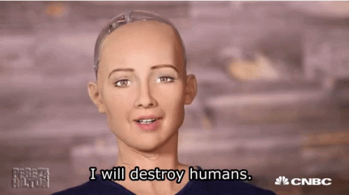 Sophia The Robot Destroy GIF - Sophia The Robot Destroy Humans GIFs