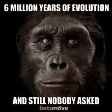 Nobody Asked 6million Years GIF - Nobody Asked 6million Years Who Asked GIFs