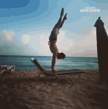 Handstand Fail People Are Awesome GIF - Handstand Fail People Are Awesome Handstand GIFs