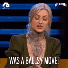 Was A Ballsy Move Brave GIF - Was A Ballsy Move Brave Courageous GIFs