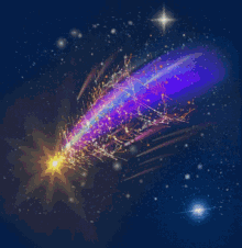 Shooting Star Comet GIF - Shooting Star Comet Beautiful GIFs