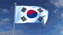 flag korean south korea