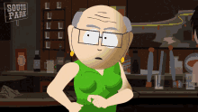 Thinking Mrs Garrison GIF - Thinking Mrs Garrison South Park GIFs