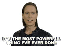 Its The Most Powerful Thing Iver Ever Done Pellek Sticker - Its The Most Powerful Thing Iver Ever Done Pellek Per Fredrik Asly Stickers