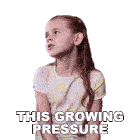 This Growing Pressure Keeps Growing Claire Crosby Sticker - This Growing Pressure Keeps Growing Claire Crosby Claire And The Crosbys Stickers