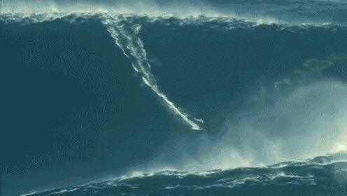 Insane GIF - Extreme Big Wave Surfing - Descubre &amp; Comparte GIFs
