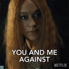 You And Me Against The World Lenora Vulvokov GIF - You And Me Against The World Lenora Vulvokov Chloësevigny GIFs