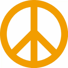 orange peace sign peace sign joypixels peace peace symbol