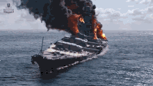 Yamato Sinking Ship GIF - Yamato Sinking Ship Battleship GIFs