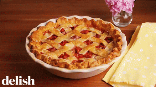 Strawberry Rhubarb Pie GIF - Strawberries Rhubarb Pie - Discover & Share  GIFs