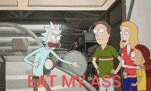 Rick And Morty Eat GIF - Rick And Morty Eat My GIFs