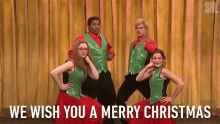 We Wish You A Merry Christmas Singing GIF - We Wish You A Merry Christmas Singing Posing GIFs