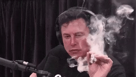 Elon Musk Smoke GIF - Elon Musk Smoke Smoking - Discover &amp; Share GIFs