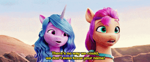 My Little Pony Izzy Moonbow GIF - My Little Pony Izzy Moonbow Theres No Way We Could GIFs