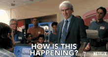 How Is This Happening How Come GIF - How Is This Happening How Come Sam Waterston GIFs