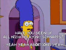 schnapps simpsons abortions