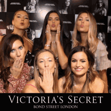 Victorias Secret Smile GIF - Victorias Secret Smile Blow Kiss GIFs