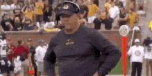 mizzou football mizzou football barry odom fist pump