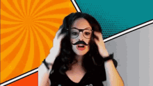 mustache ghair ew bitch comic