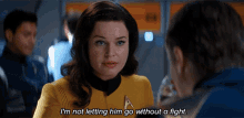 im not letting him go without a fight rebecca romijn number one star trek discovery you wont get away without a fight im not letting him go without a fight rebecca romijn number one star trek discovery you wont get away without a fight