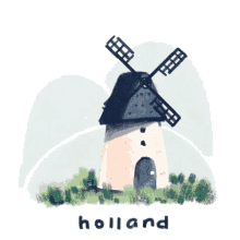 Holland Wind Mill GIF - Holland Wind Mill Dutch GIFs