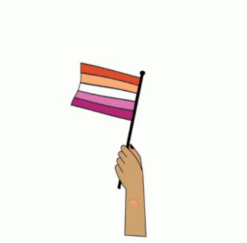 Lesbian Lesbian Flag GIF - Lesbian Lesbian Flag Pride GIFs