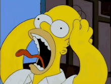 Screaming Homer Simpson GIF - Screaming Homer Simpson Going Crazy GIFs