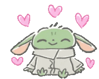 Baby Yoda So Cute Sticker - Baby Yoda So Cute The Mandalorian Stickers