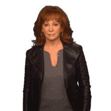 blank stare reba mcentire staring looking looking straight at you