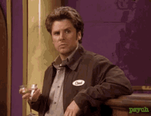 Shawn Spencer James Roday GIF - Shawn Spencer James Roday Wow GIFs