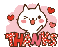 Thank You Sticker - Thank You Thanks Stickers