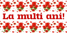La Multi Ani Trandafiri GIF - La Multi Ani Trandafiri GIFs