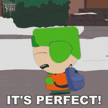 Its Perfect Kyle Broflovski GIF - Its Perfect Kyle Broflovski South Park GIFs