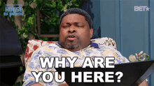 Why Are You Here Curtis Payne GIF - Why Are You Here Curtis Payne House Of Payne GIFs