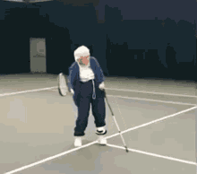 tennis old lady age aint nothing but a number