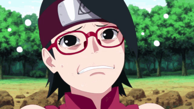 Anime Sarada Uchiha GIF - Anime Sarada Uchiha Sarada - Discover &amp; Share GIFs