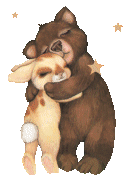 Hugs Brown Sticker - Hugs Brown Bear Stickers