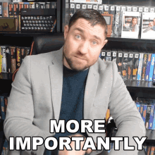 More Importantly Richard Parliament GIF - More Importantly Richard Parliament Top Hat Gaming Man GIFs