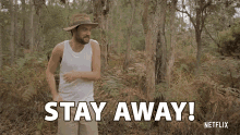 Stay Away Jack Whitehall GIF - Stay Away Jack Whitehall Travels With My Father GIFs